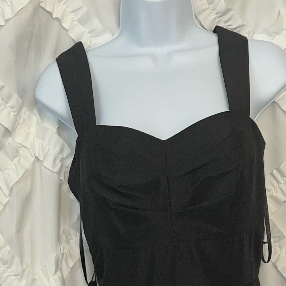 White House Black Market Black Cocktail Dress size 8